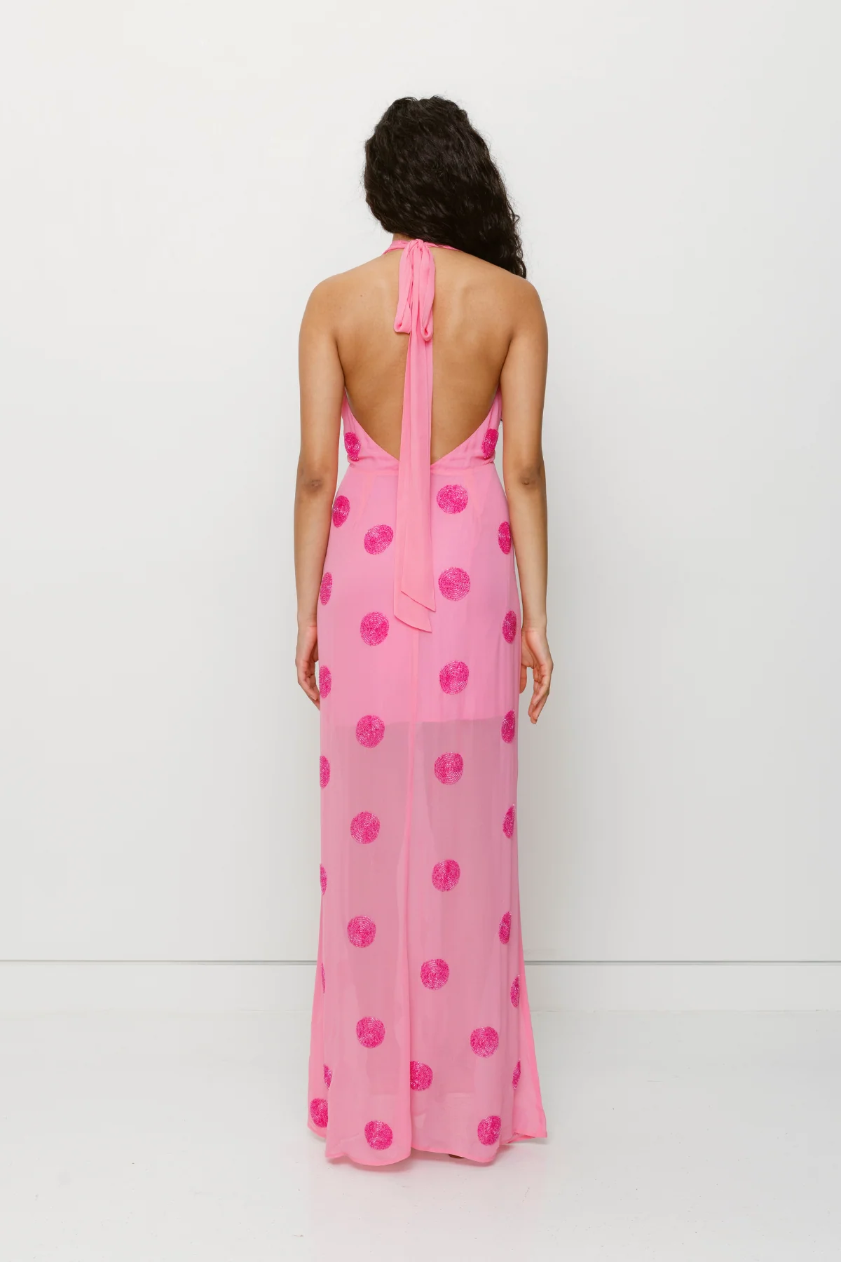 Sanja Slip Dress - Candy - Image 5