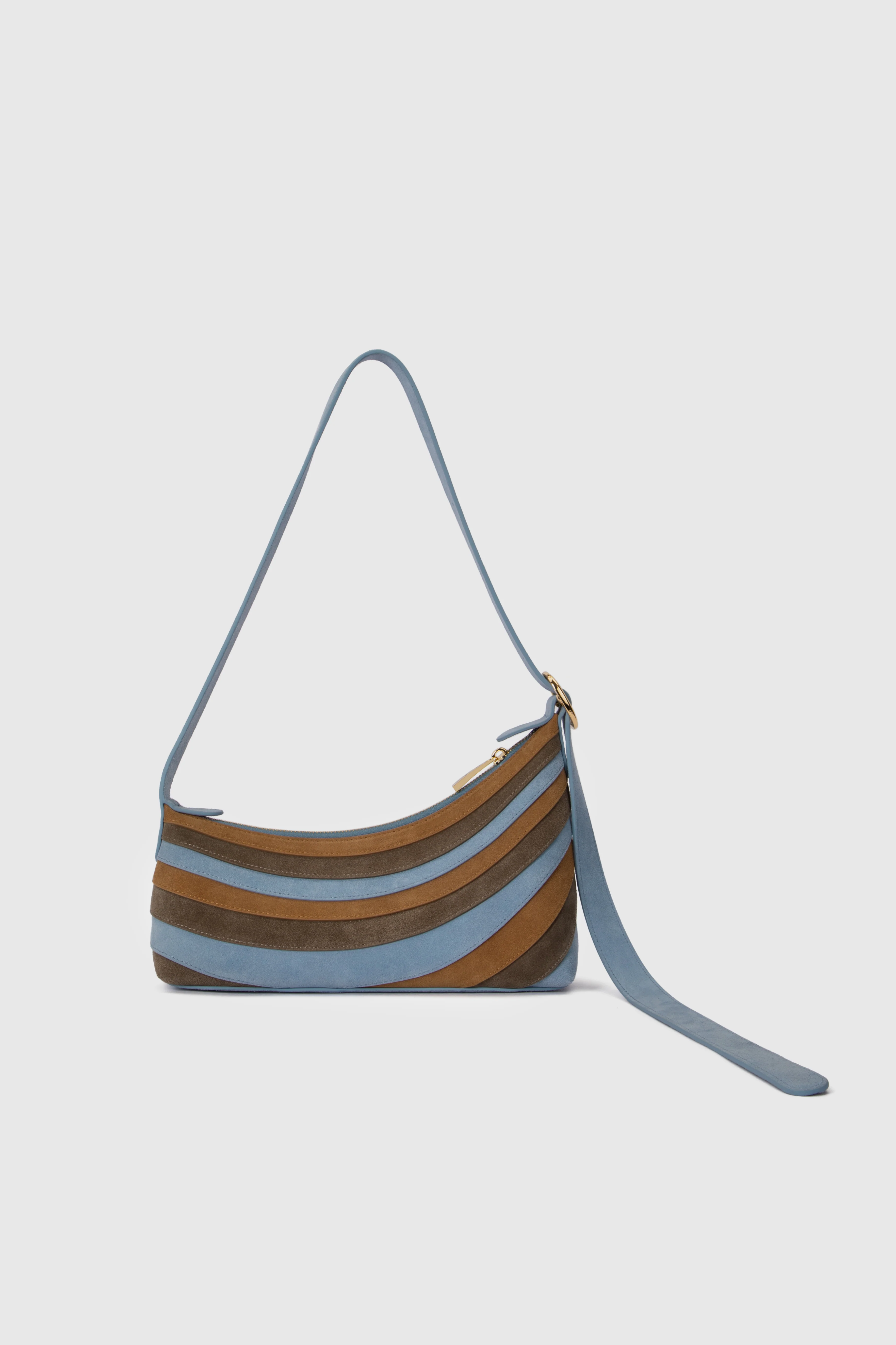 Santo Shoulder Bag - Sky Chocolate - Image 4