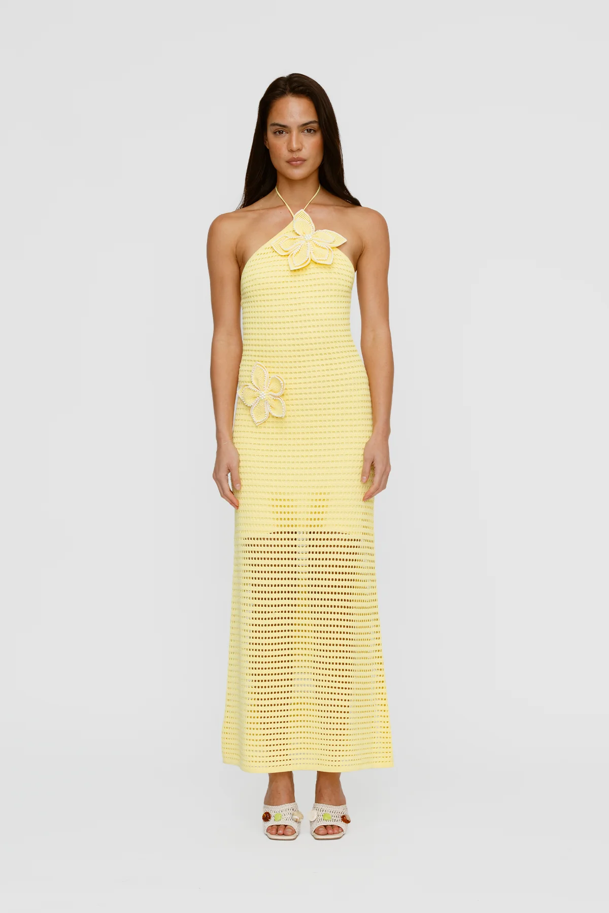 Sevilla Maxi Dress - Lemon