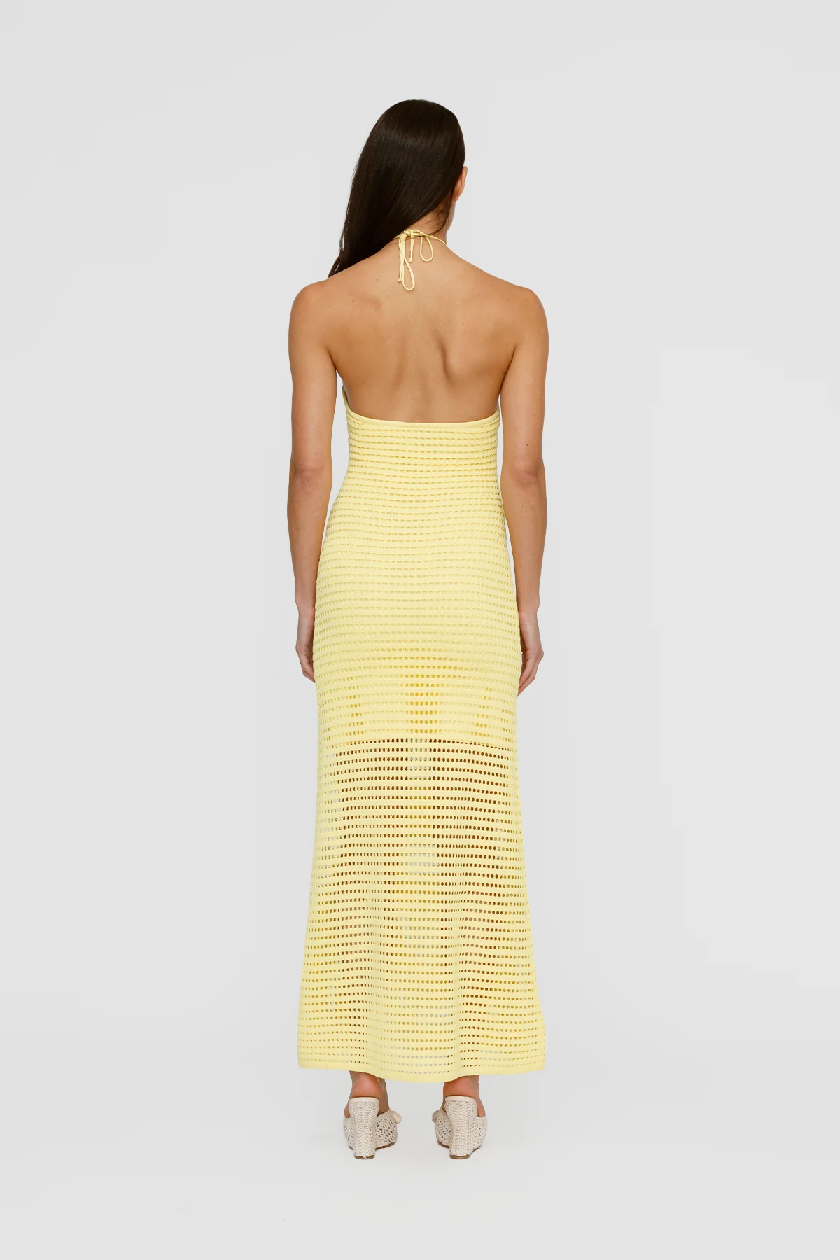Sevilla Maxi Dress - Lemon - Image 4