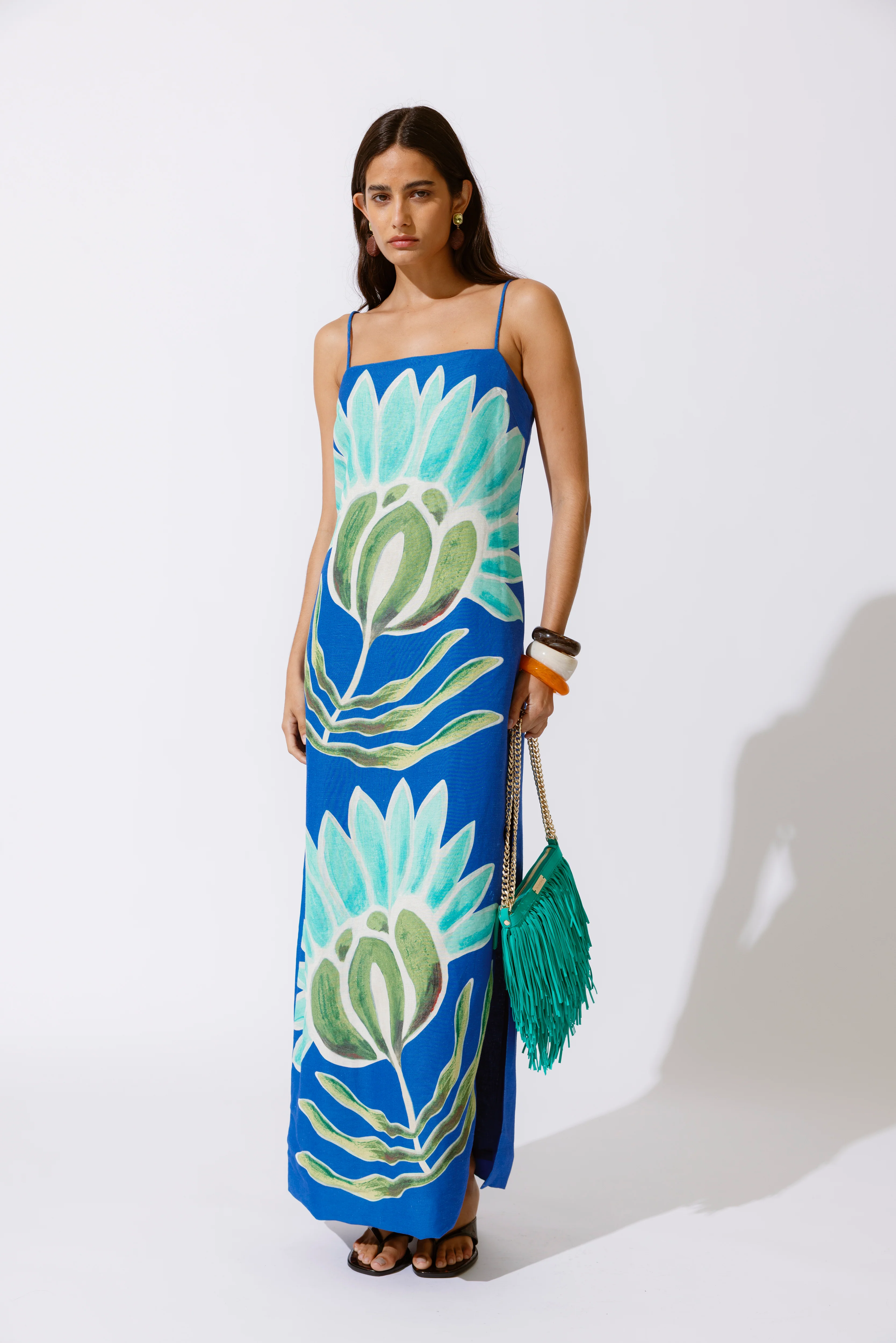 Solsana Maxi Dress - Fern - Image 2