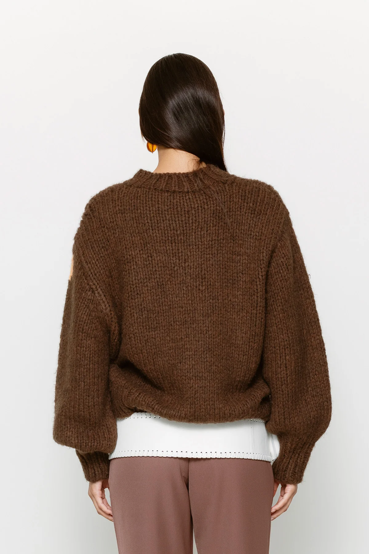 Sueno Knit Sweater - Brown Sun - Image 5