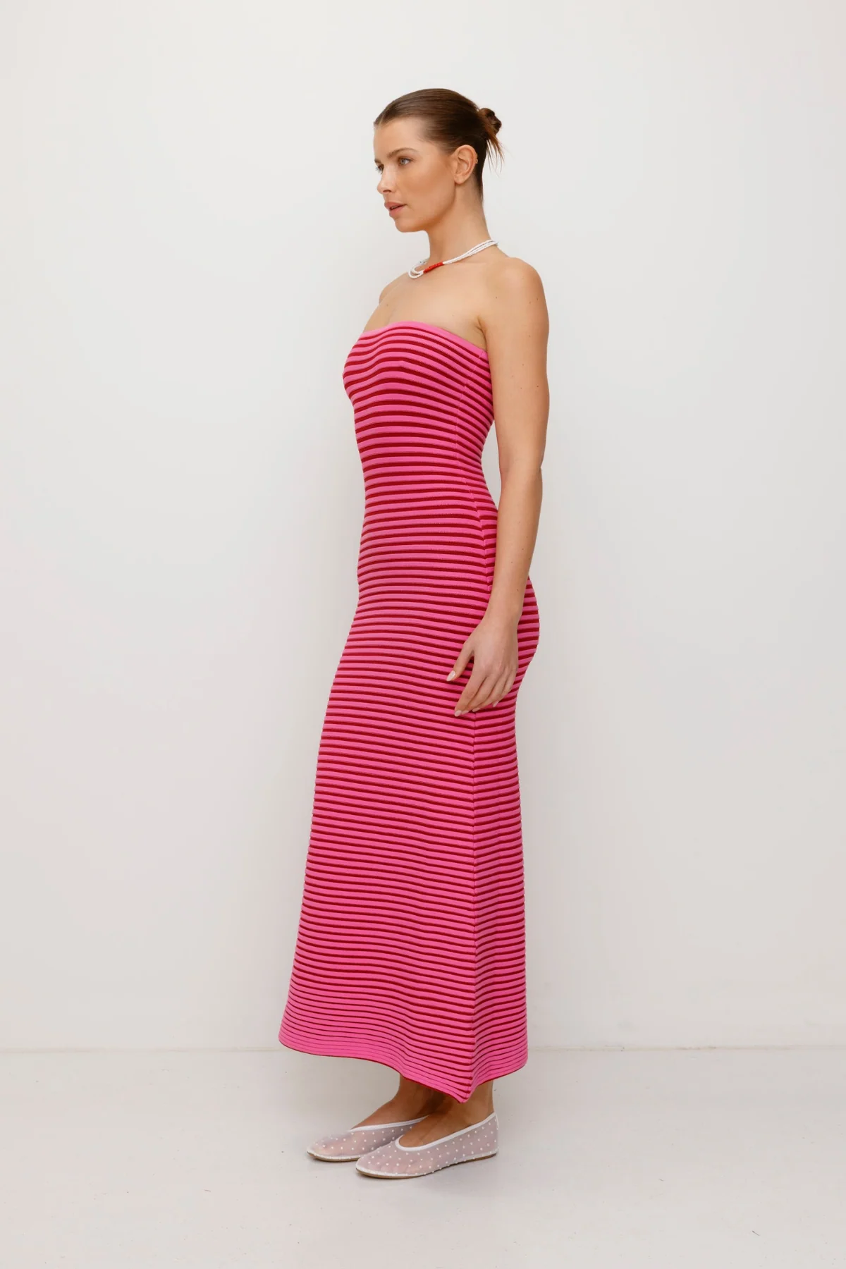 Sunmor Knit Maxi Dress - Candy - Image 6