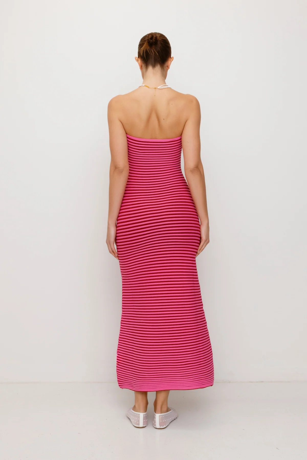 Sunmor Knit Maxi Dress - Candy - Image 7