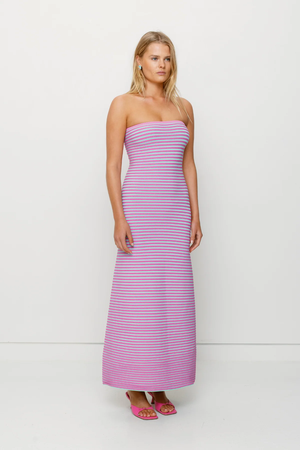 Sunmor Knit Maxi Dress - Lavender - Image 5