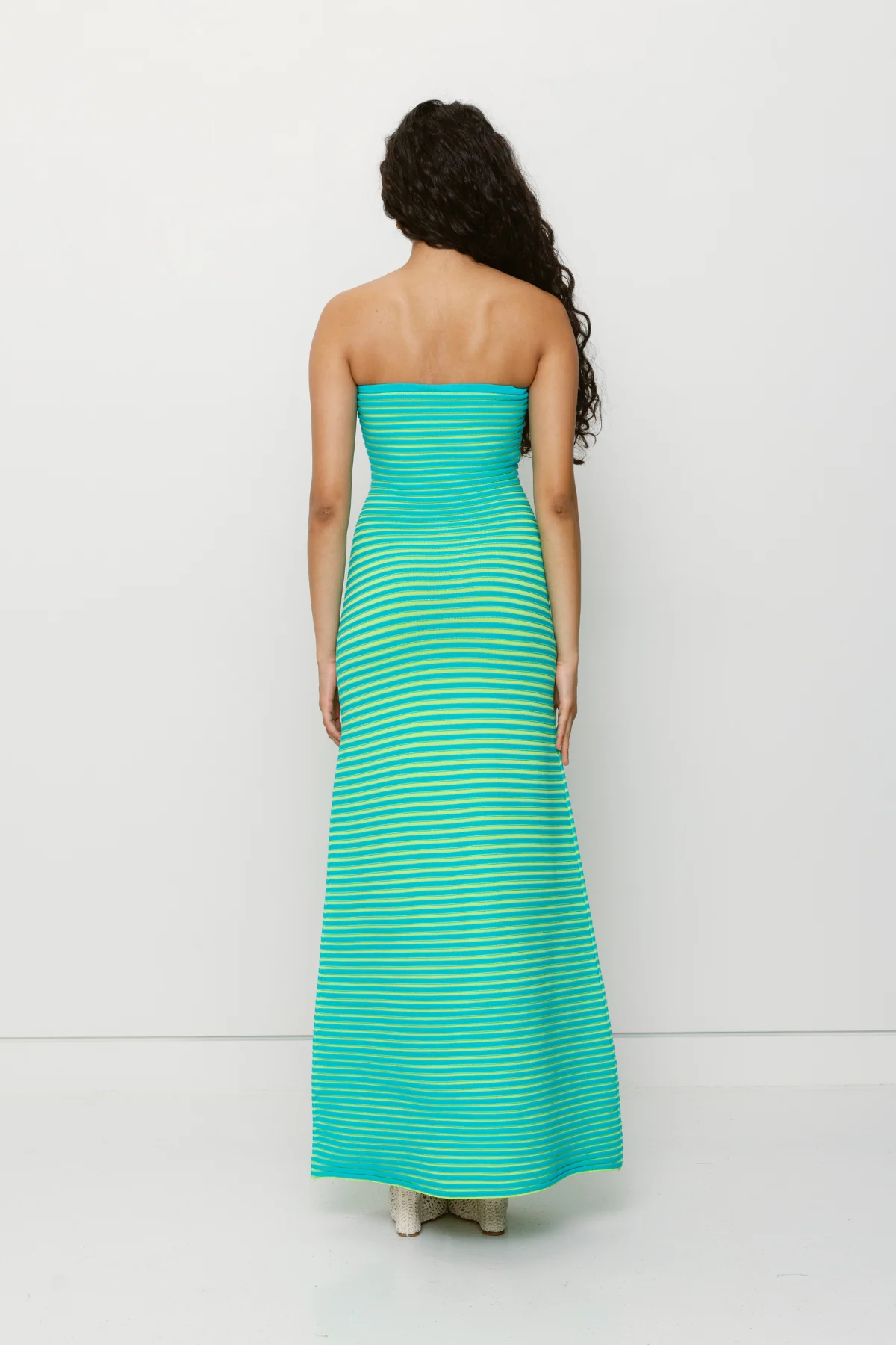 Sunmor Knit Maxi Dress - Ocean - Image 5