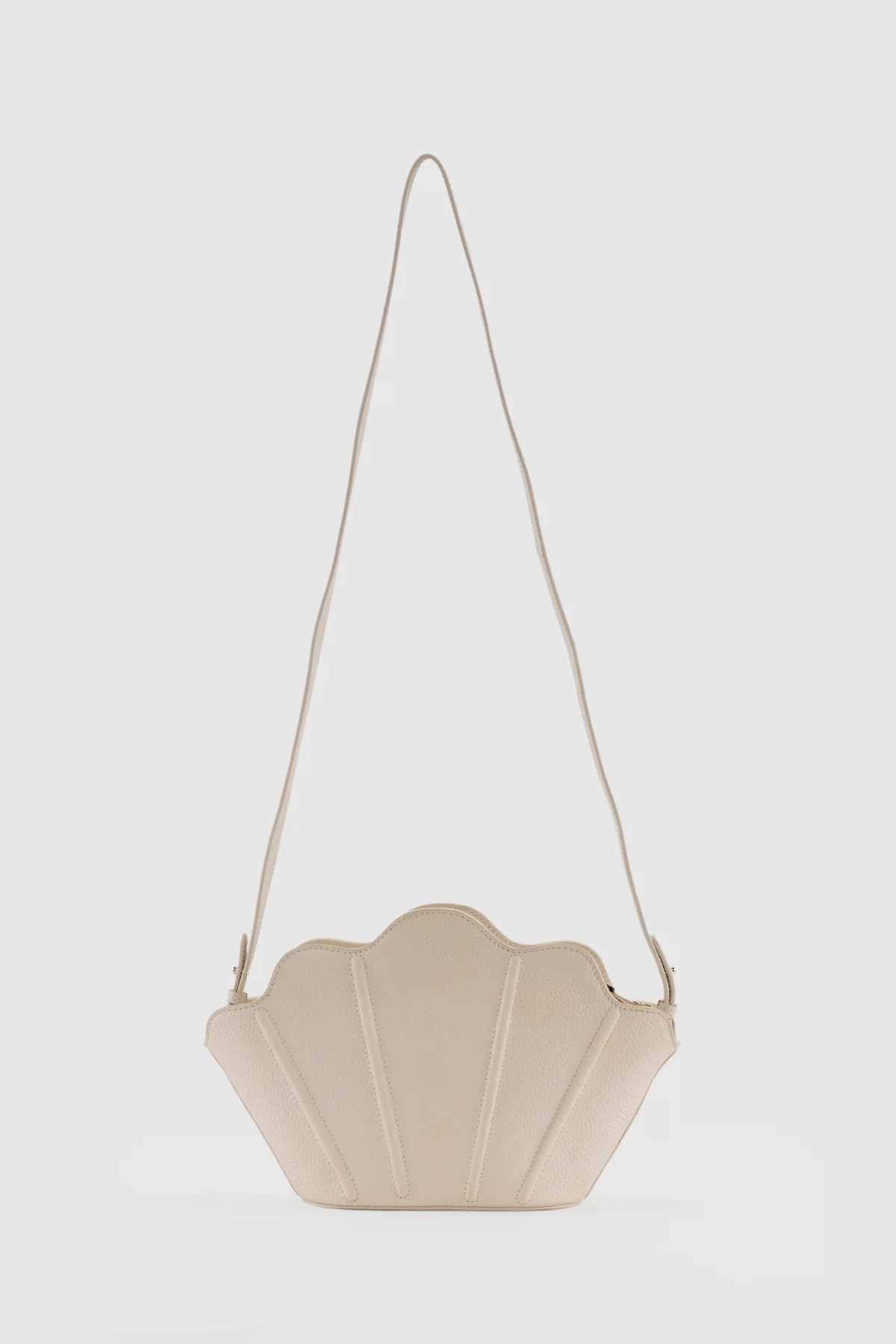 Suri Shell Bag - Ivory - Image 9