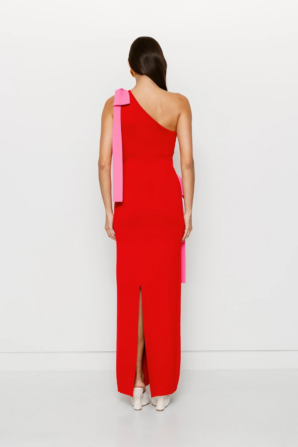 Tacha Maxi Dress - Cherry - Image 4