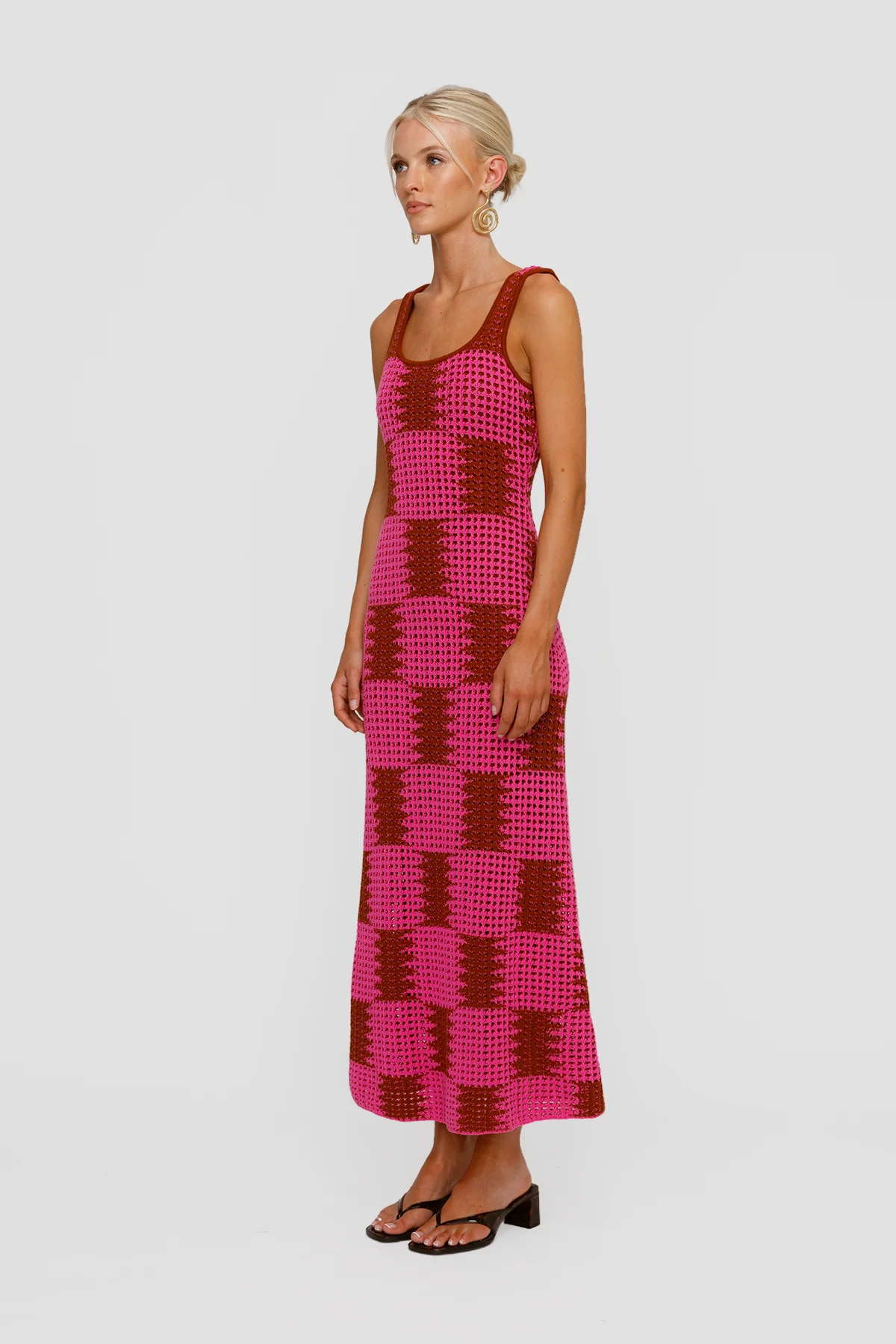Thera Maxi Dress - Magenta - Image 3