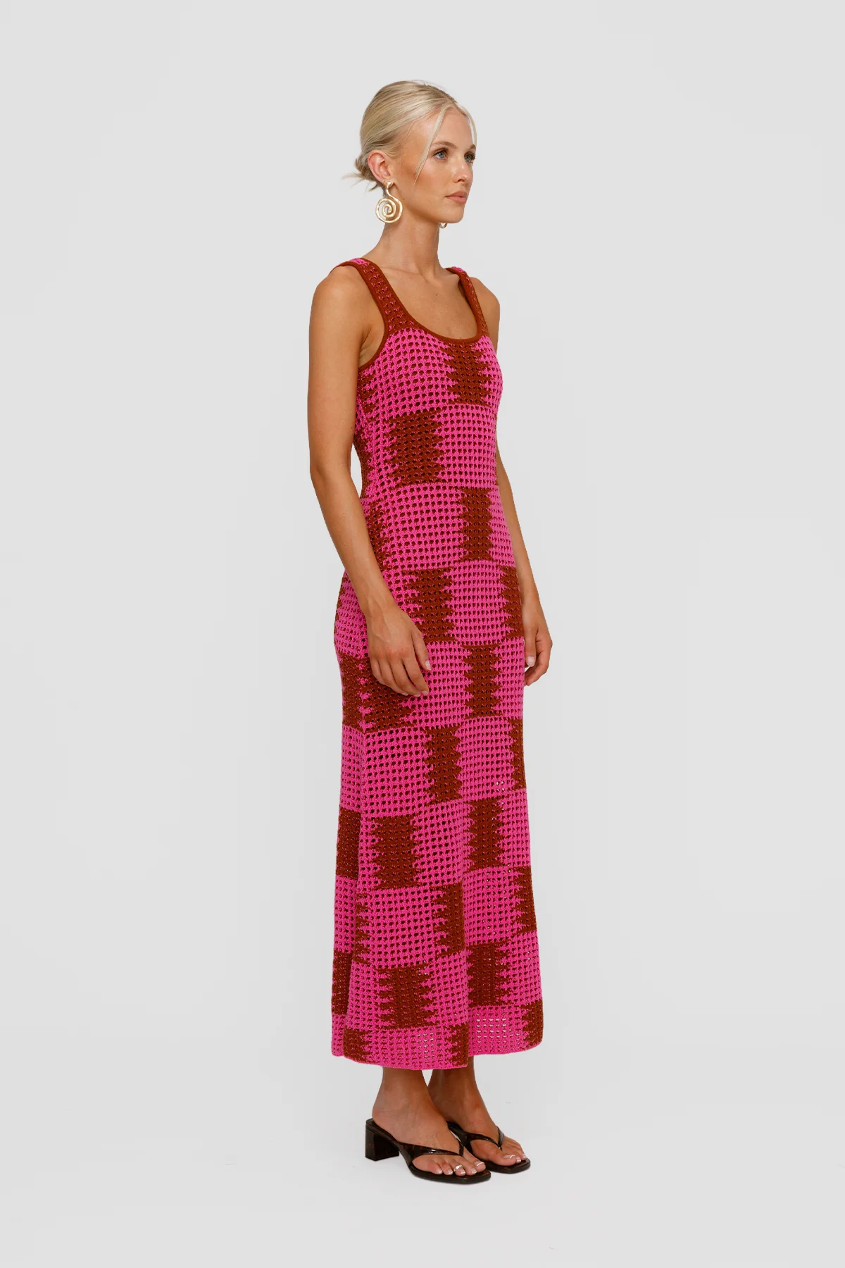 Thera Maxi Dress - Magenta - Image 4