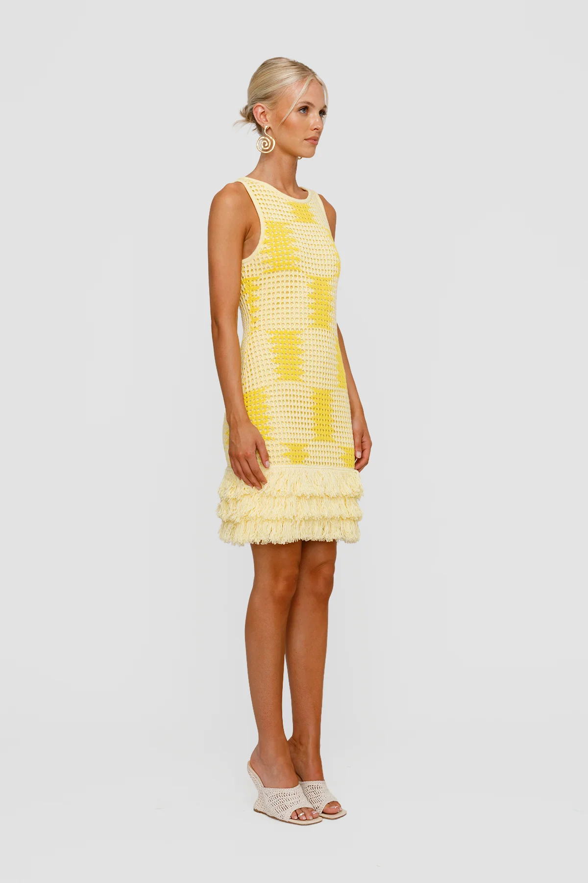 Thera Mini Dress - Butter - Image 4