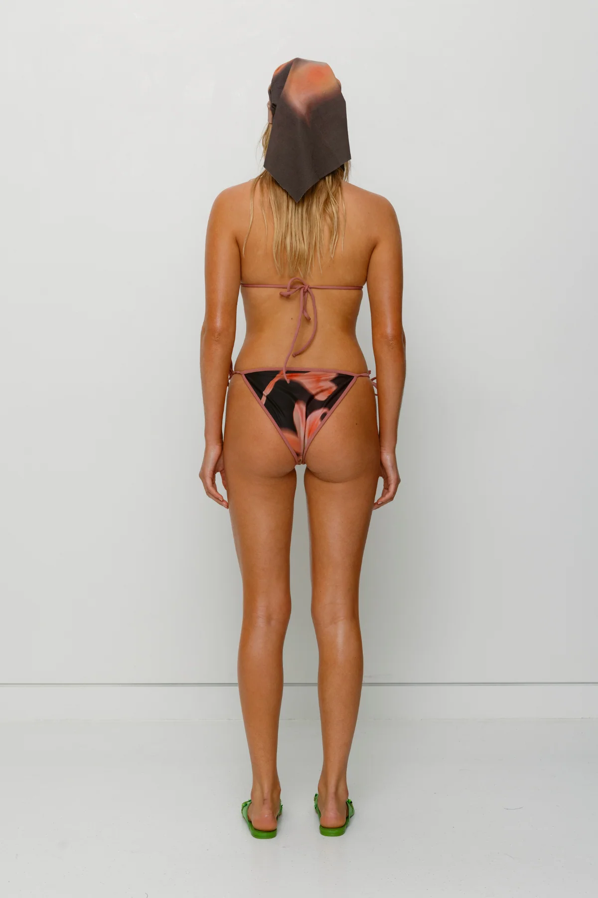 Veda Bikini - Cocoa Flower - Image 4
