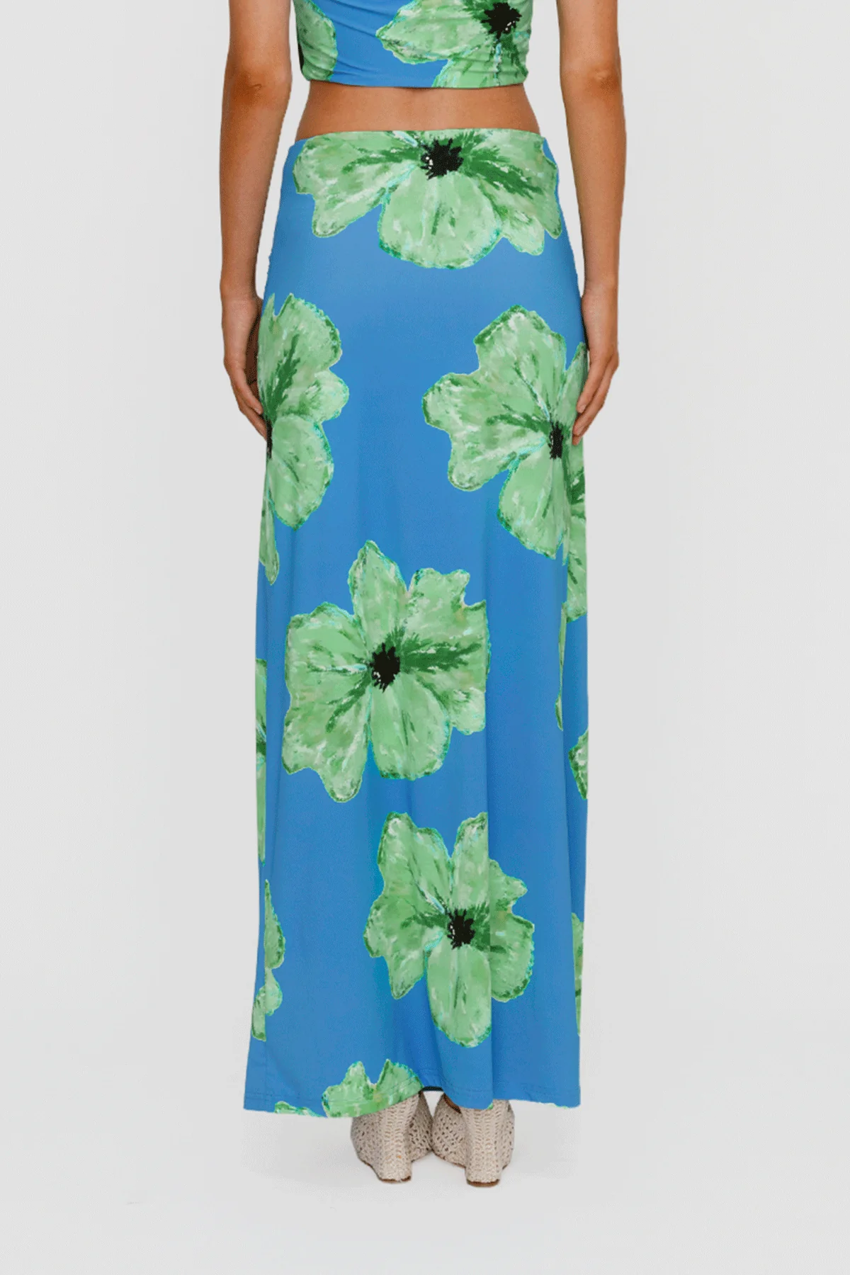 Veda Maxi Skirt - Cornflower - Image 5