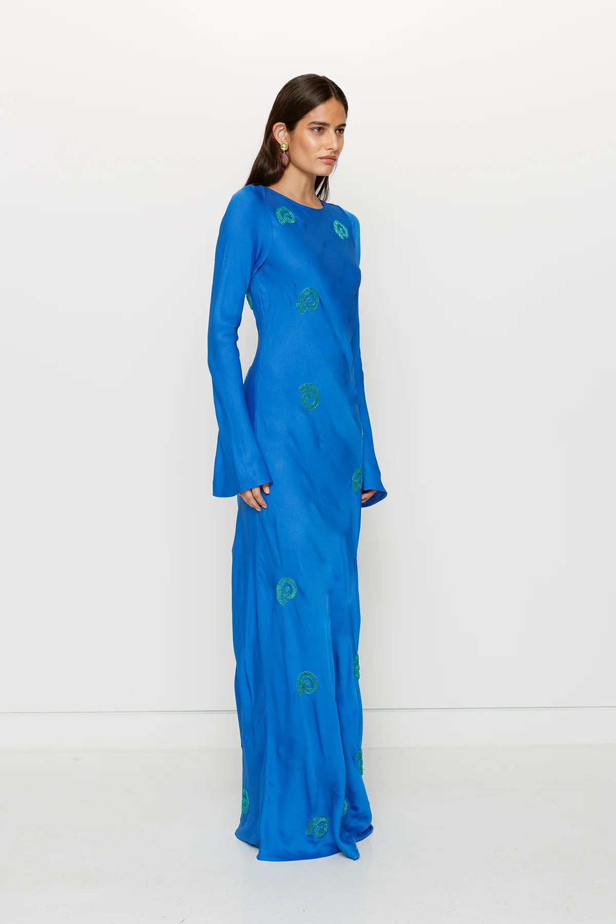 Zephora Maxi Dress - Topaz - Image 4